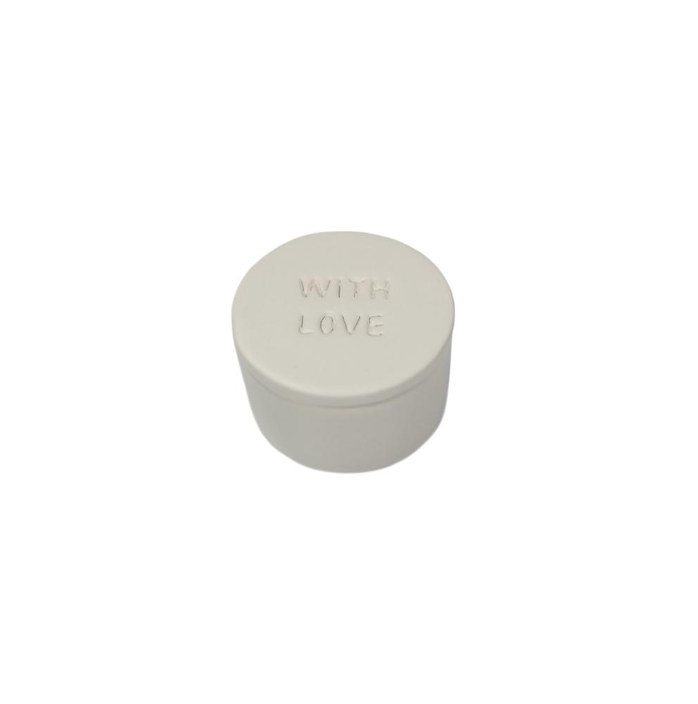 LEEFF - Ciska kaarsje met deksel - "With love" - Oosterlinck