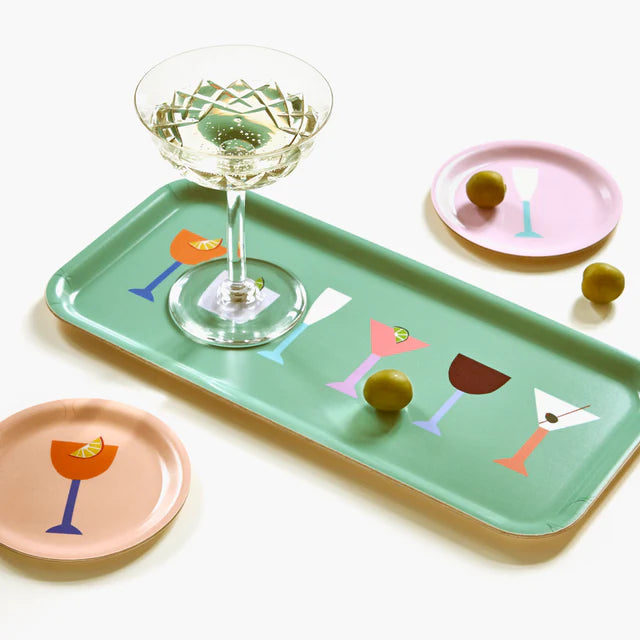 Blu Kat Serveerplateau Cocktails - diverse kleuren - Oosterlinck Home