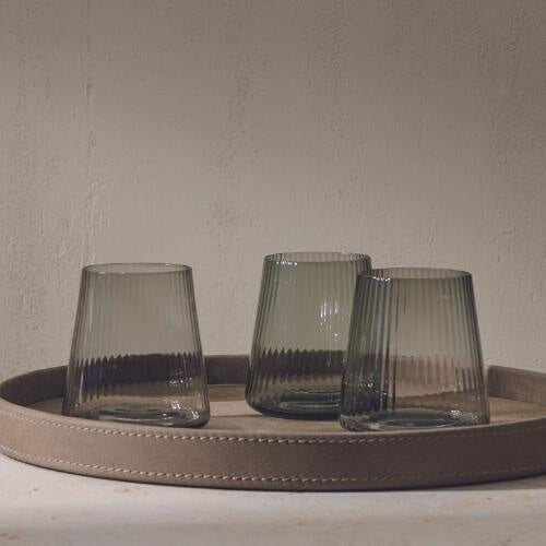 Salt&Pepper Ray waterglazen - set van 4 - 3 kleuren - Oosterlinck