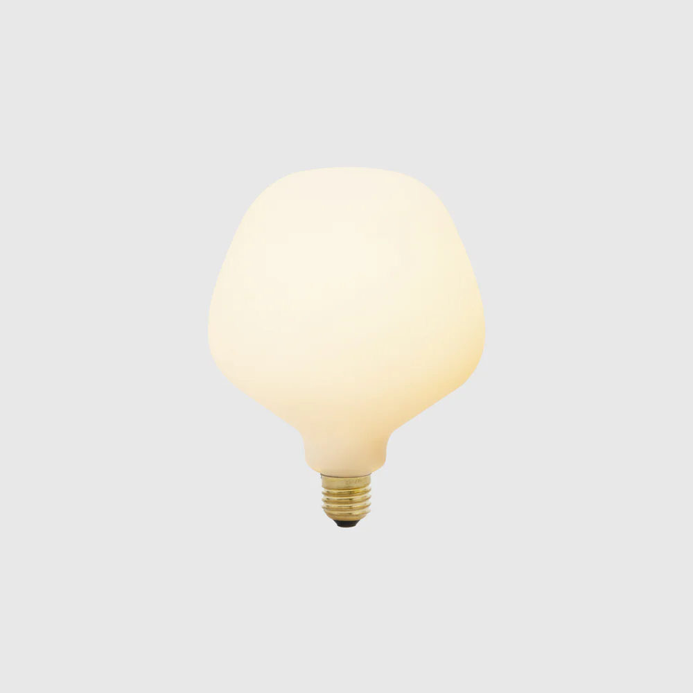 Tala Enno 6W LED E27 lamp, warm wit licht, in grijze fitting, voor energiezuinige verlichting in huis