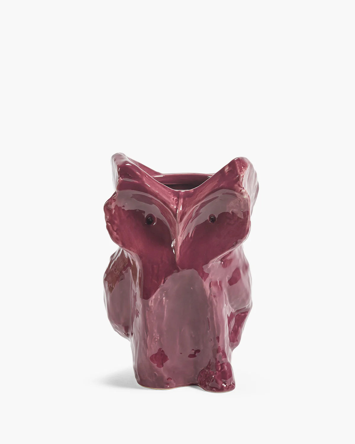 Serax Owl Vase aubergine - Oosterlinck Home