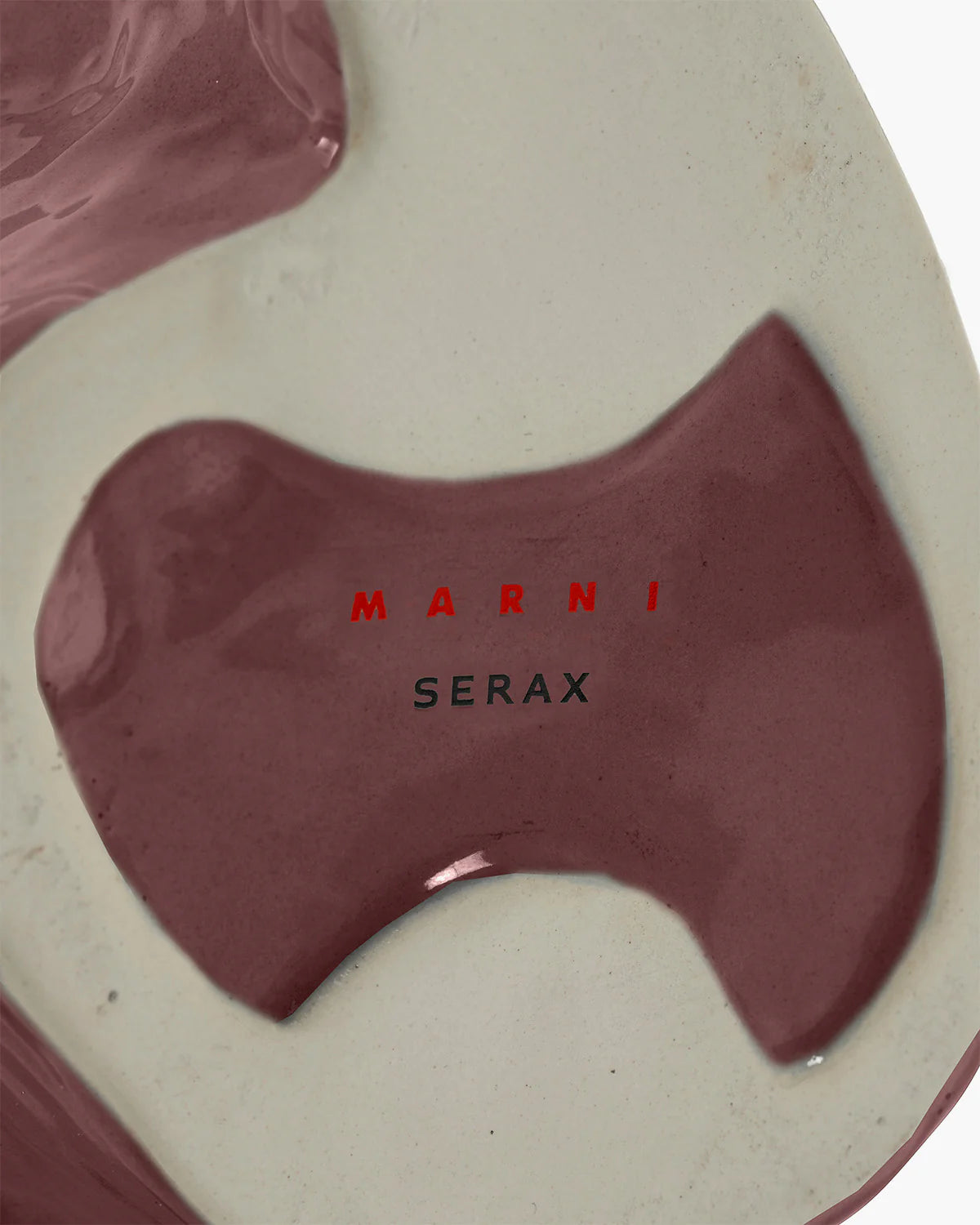 Serax Owl Vase aubergine - Oosterlinck Home