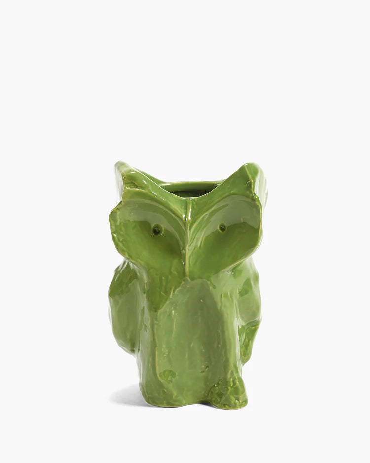 Serax Owl Vase groen - Oosterlinck Home