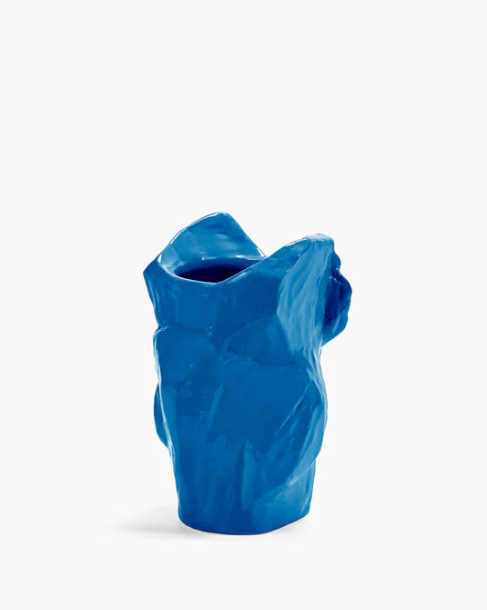 Serax Owl Vase blauw - Oosterlinck Home