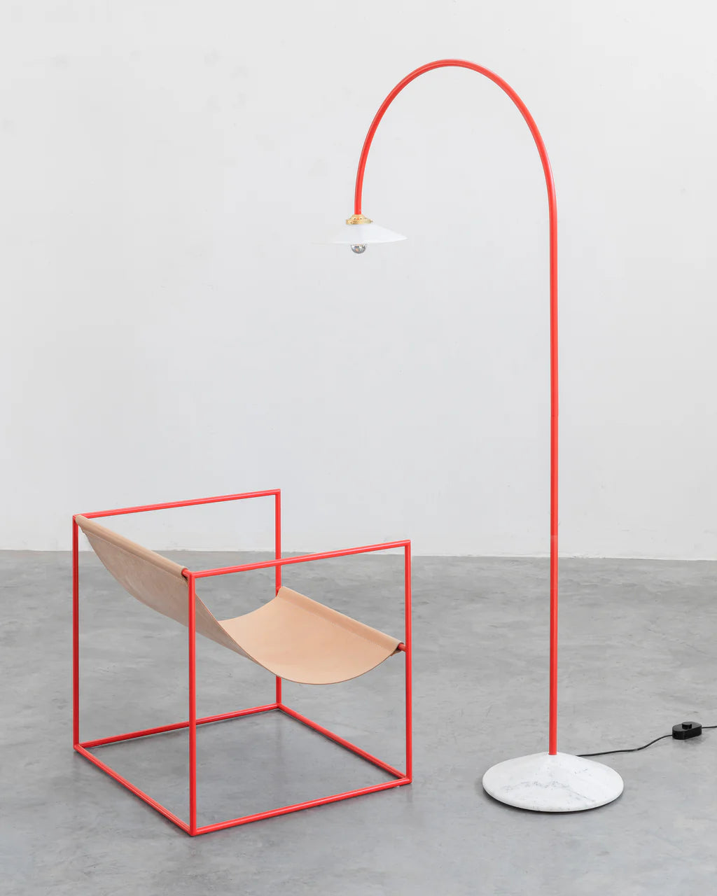 Valerie Objects Standing Lamp 02 Marble - Muller Van Severen