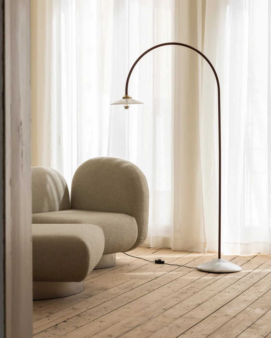 Valerie Objects Standing Lamp 02 Marble - Muller Van Severen