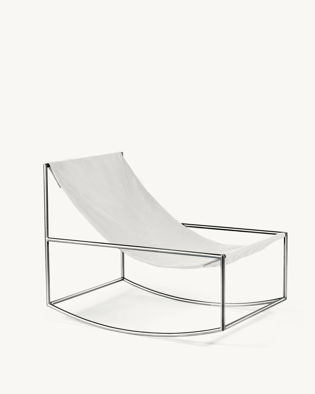 Valerie Objects Rocking chair stainless steel - Muller Van Severen