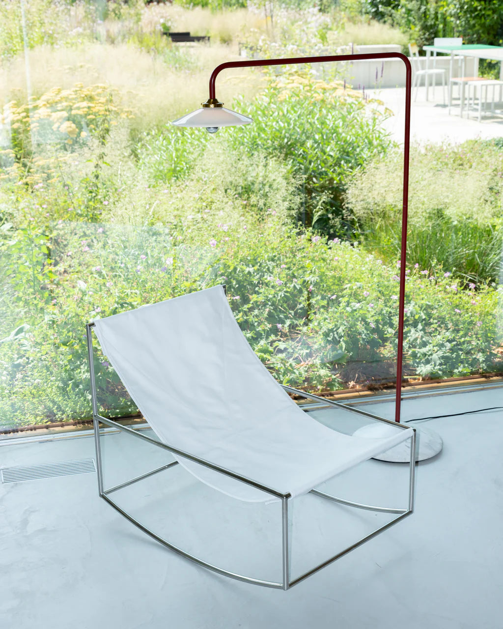 Valerie Objects Rocking chair stainless steel - Muller Van Severen