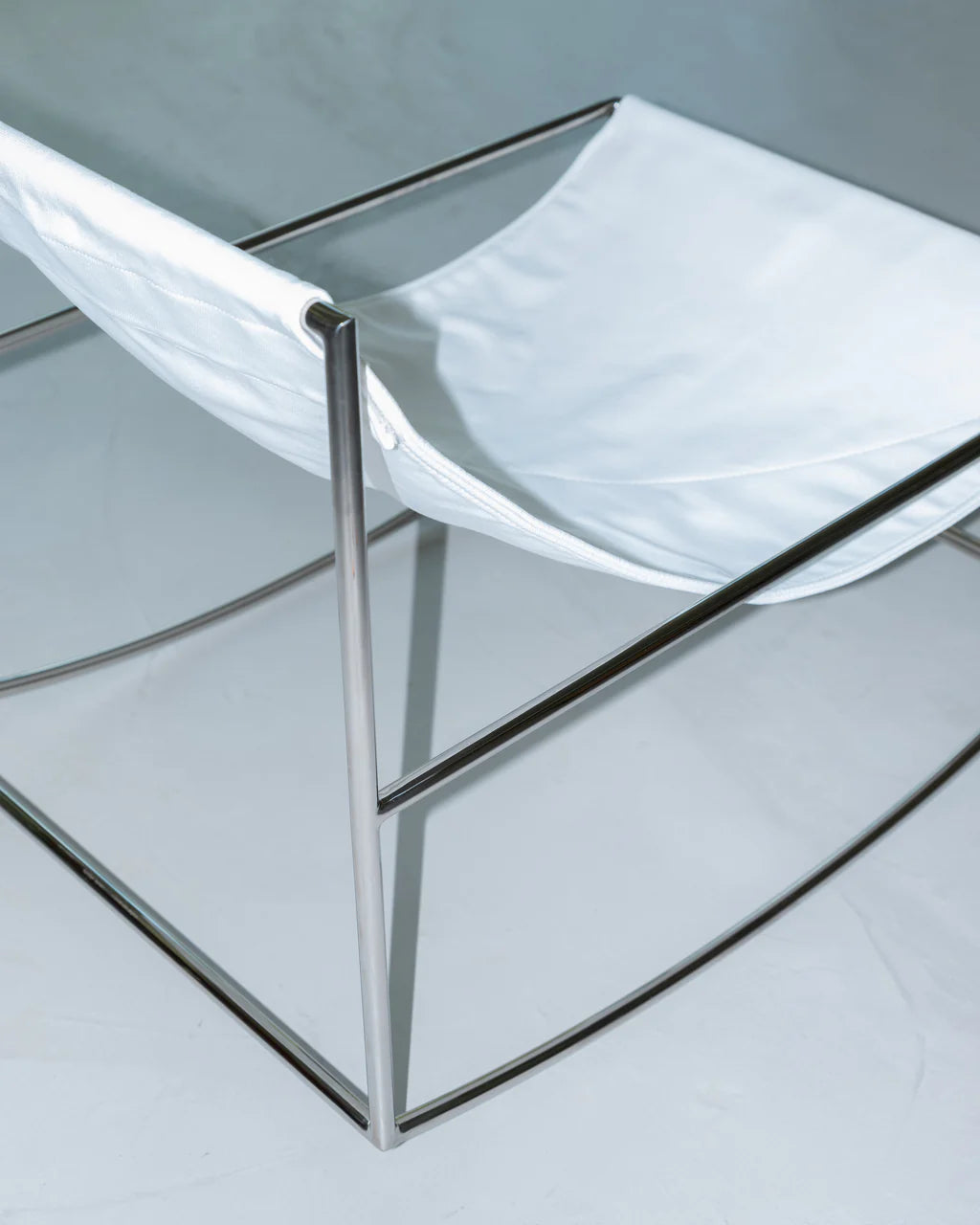 Valerie Objects Rocking chair stainless steel - Muller Van Severen