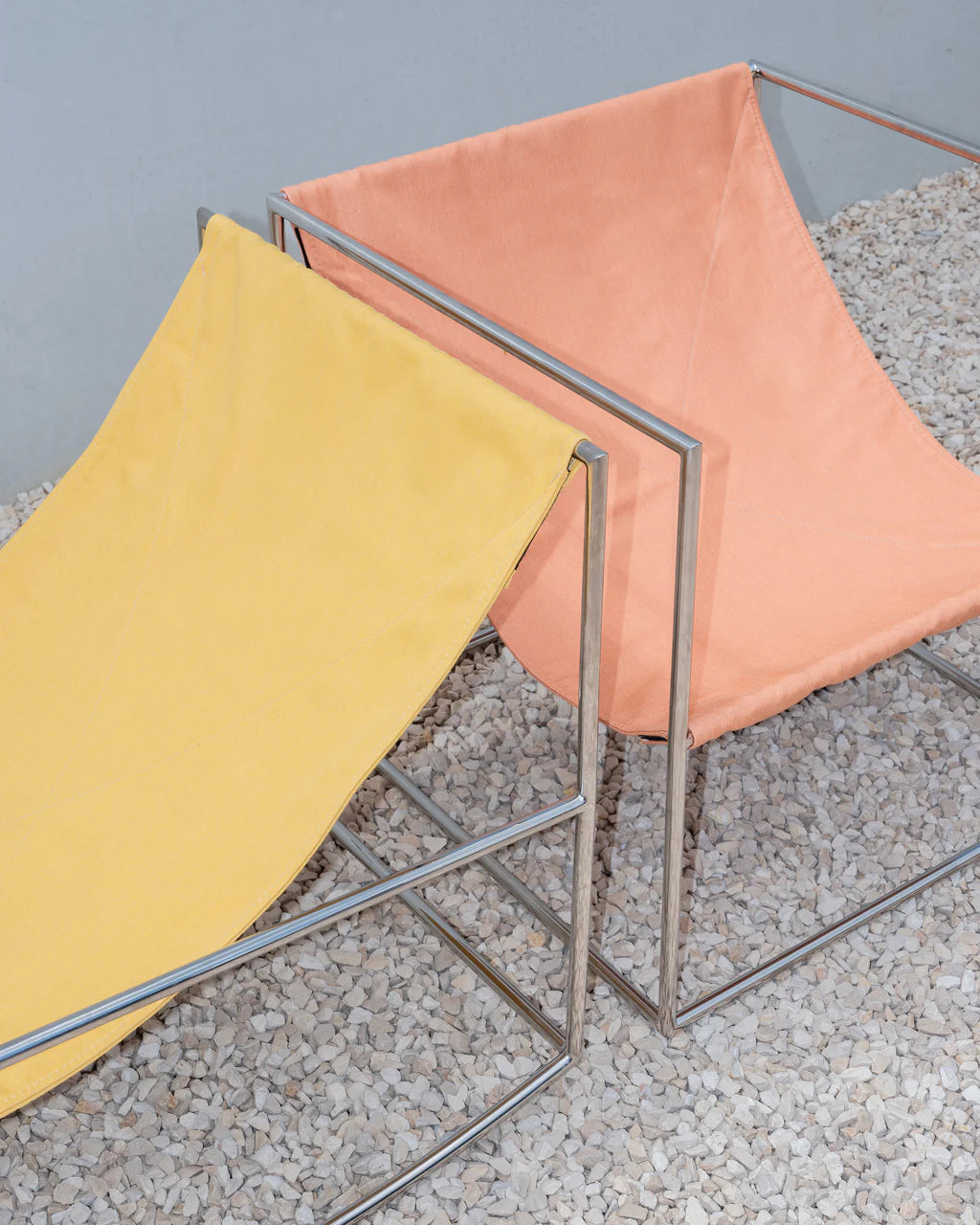 Valerie Objects Rocking chair stainless steel - Muller Van Severen