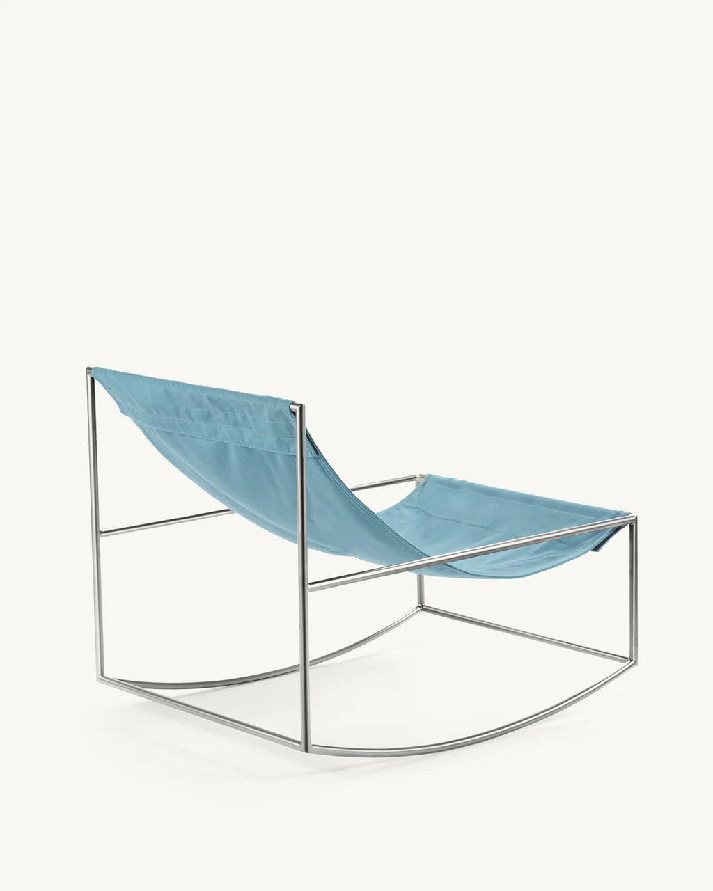 Valerie Objects Rocking chair stainless steel - Muller Van Severen