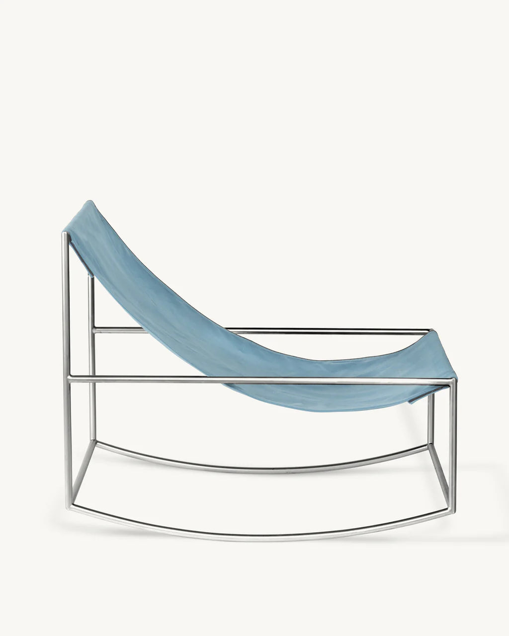Valerie Objects Rocking chair stainless steel - Muller Van Severen