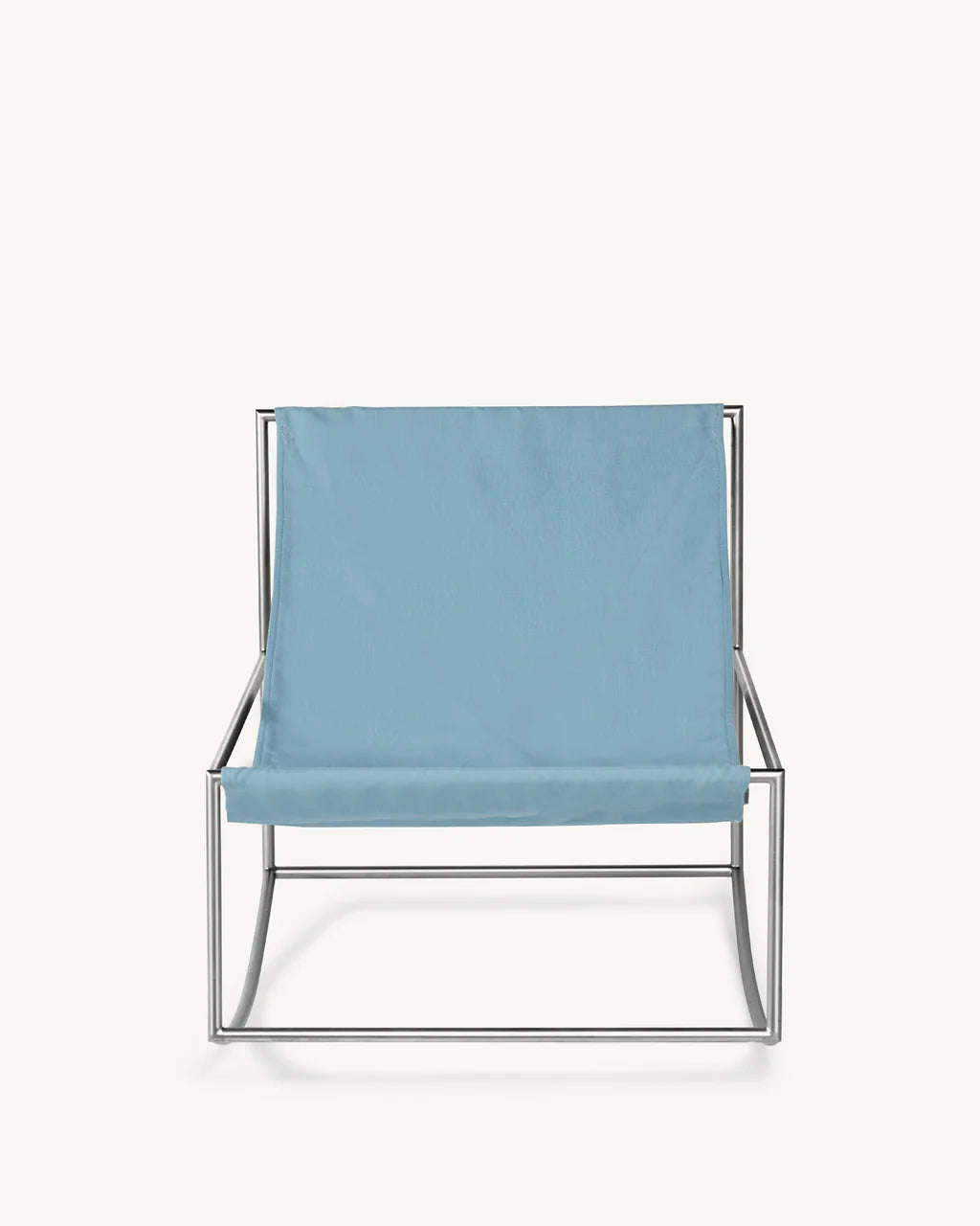 Valerie Objects Rocking chair stainless steel - Muller Van Severen