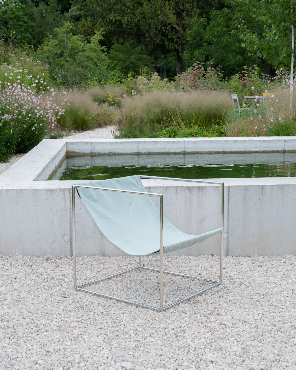 Valerie Objects Solo seat stainless steel - Muller Van Severen
