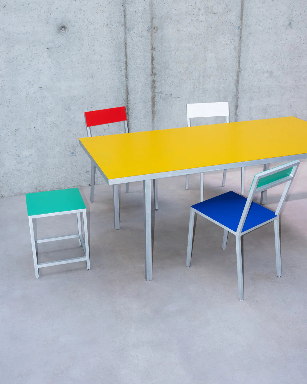 Valerie Objects Alu bar stool S - Muller Van Severen