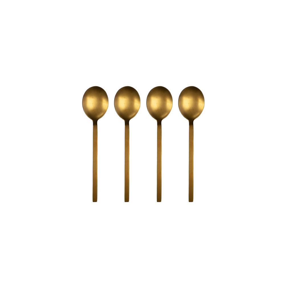 LEEFF Lepeltjes Charlot rosé gold - set van 4 - Oosterlinck