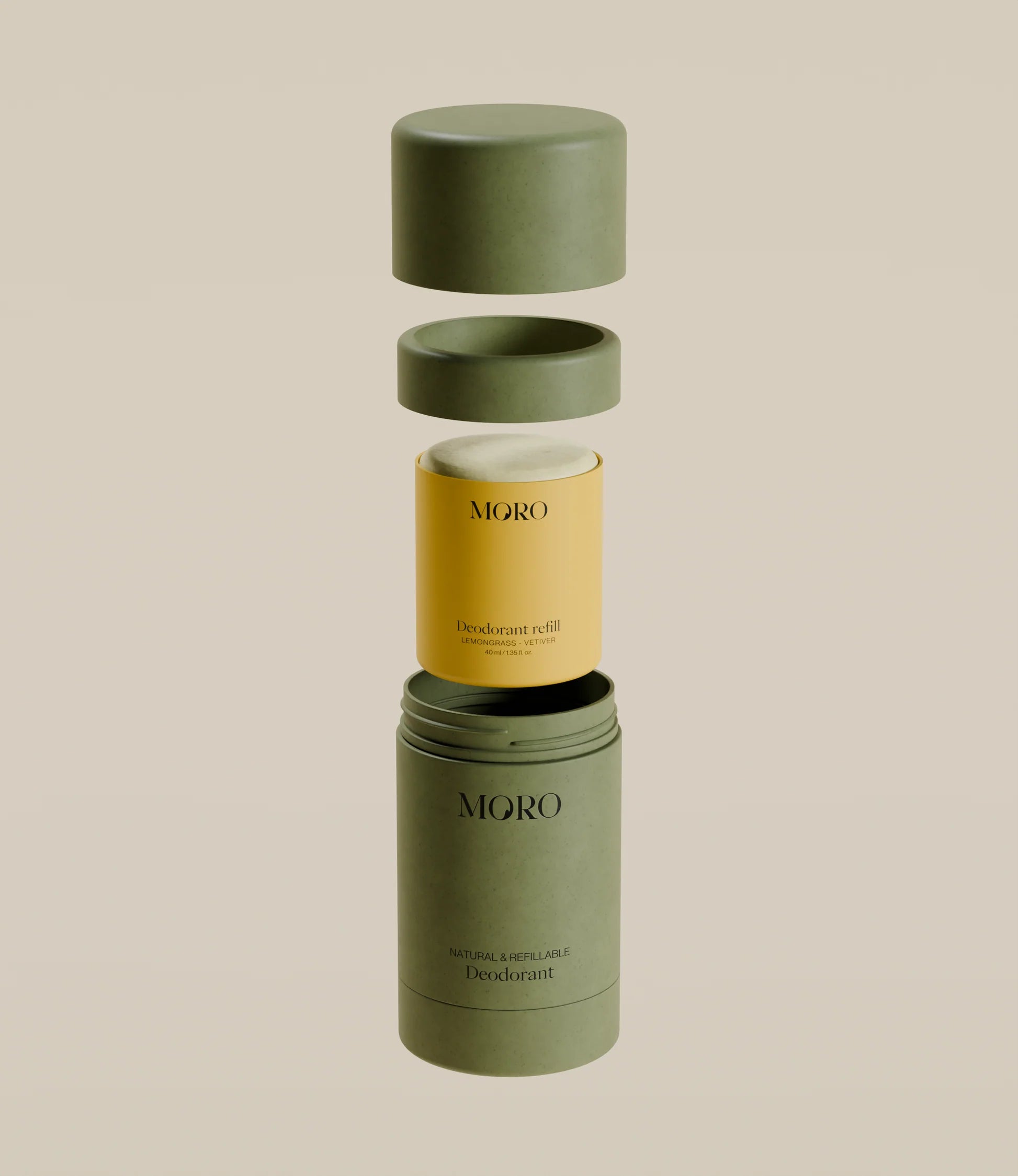 Moro Deodorant Probiotic of refill