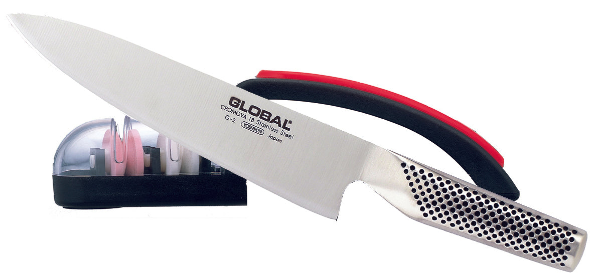 Global G2 koksmes 20cm MET GRATIS SLIJPER - Oosterlinck