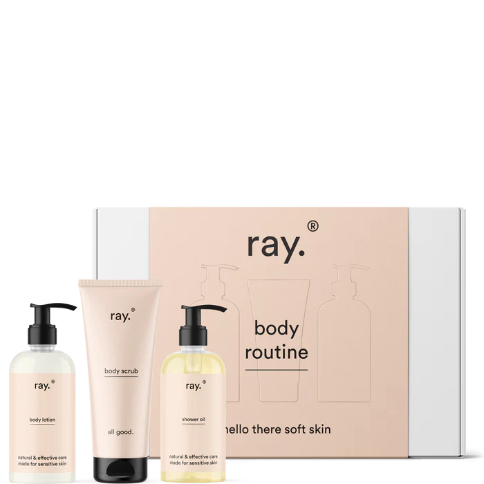 Ray. Giftset Body routine