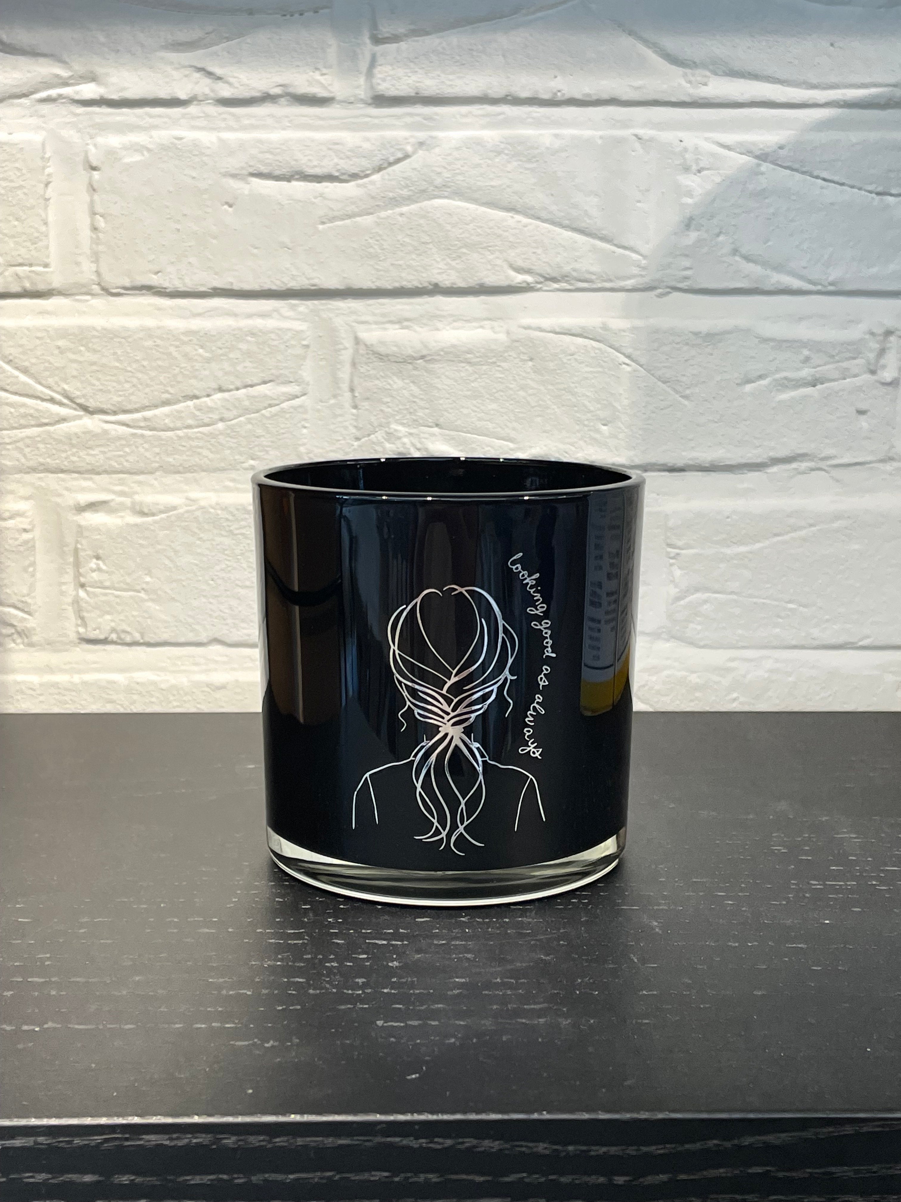 ZUSSS geurkaars glas meisje positieve boodschap