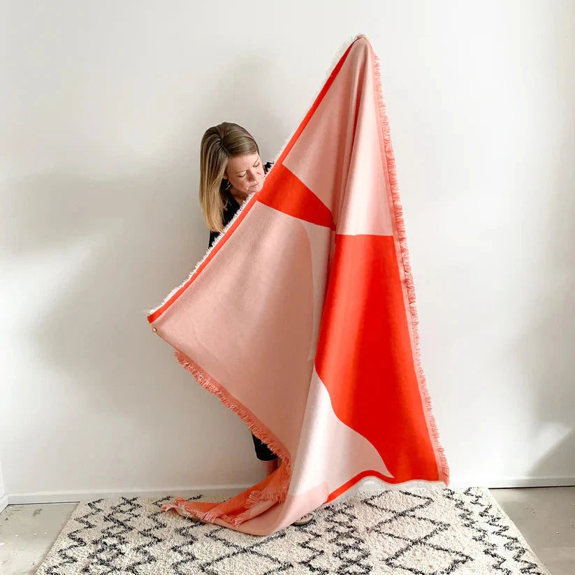 Sophie Home Stille throw merino blend - Oosterlinck
