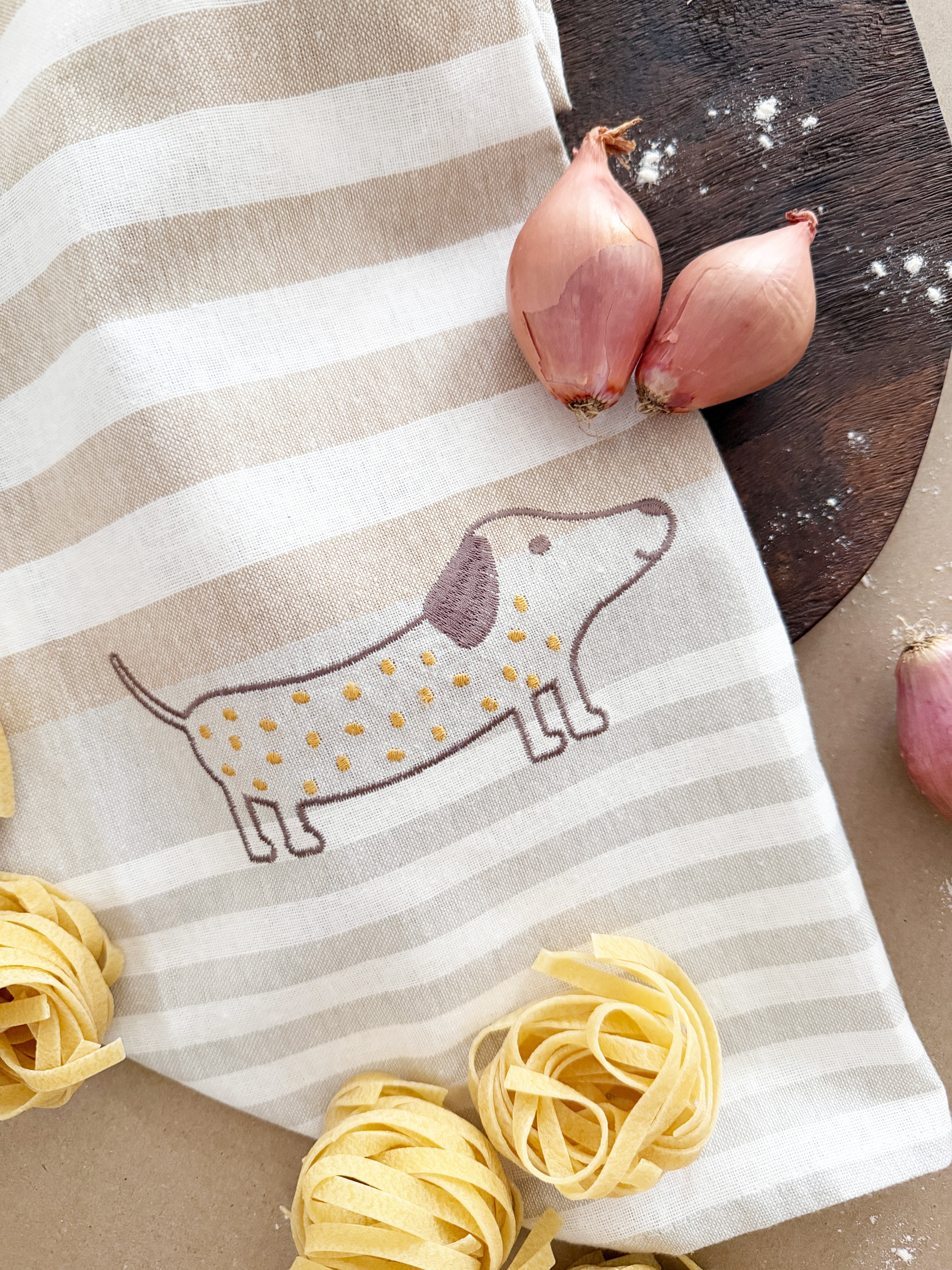 Grubentuch Keukenhanddoek Hond