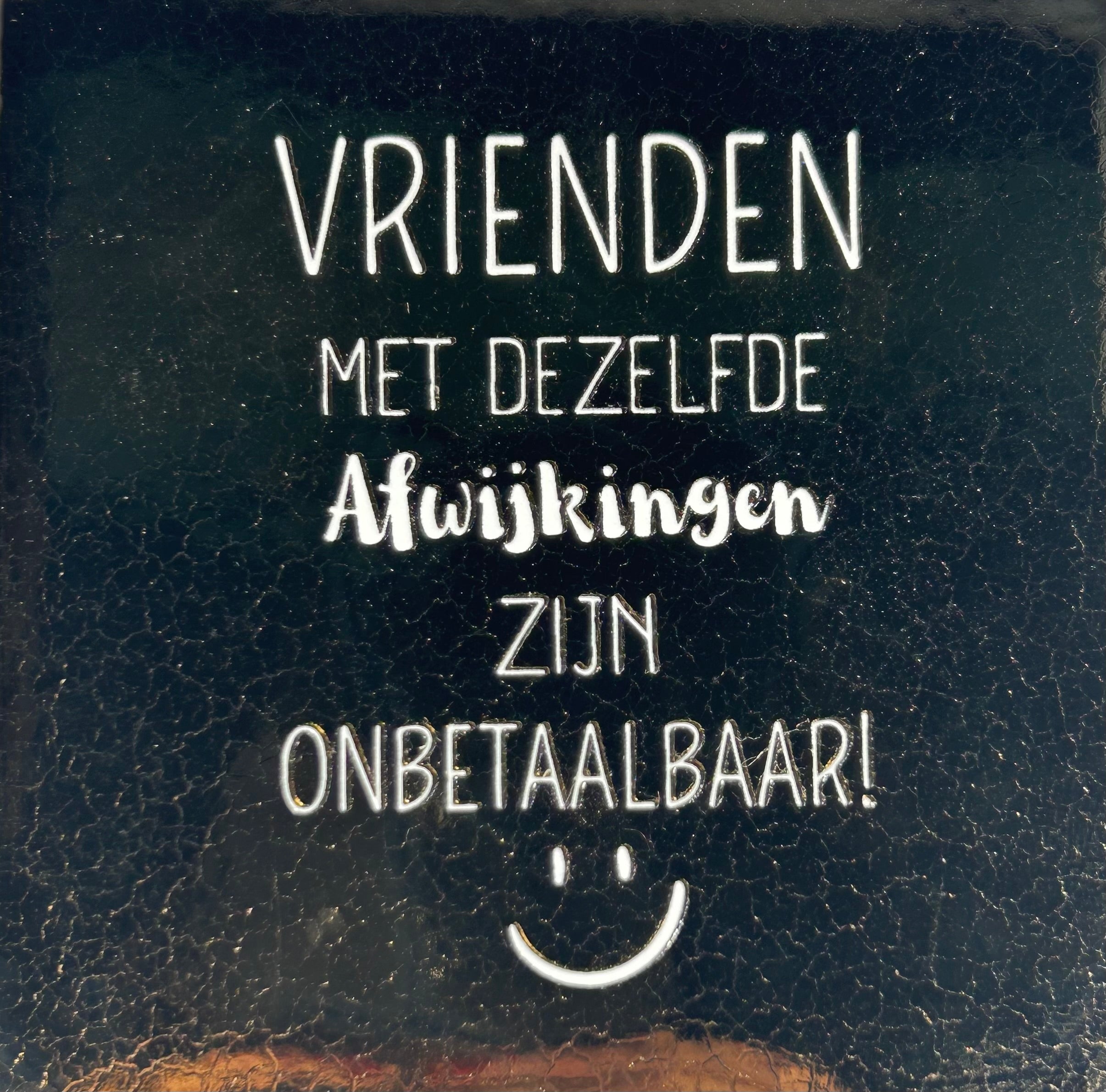 Yett Quote tegeltjes ivm liefde en vriendschap / diverse varianten - Oosterlinck