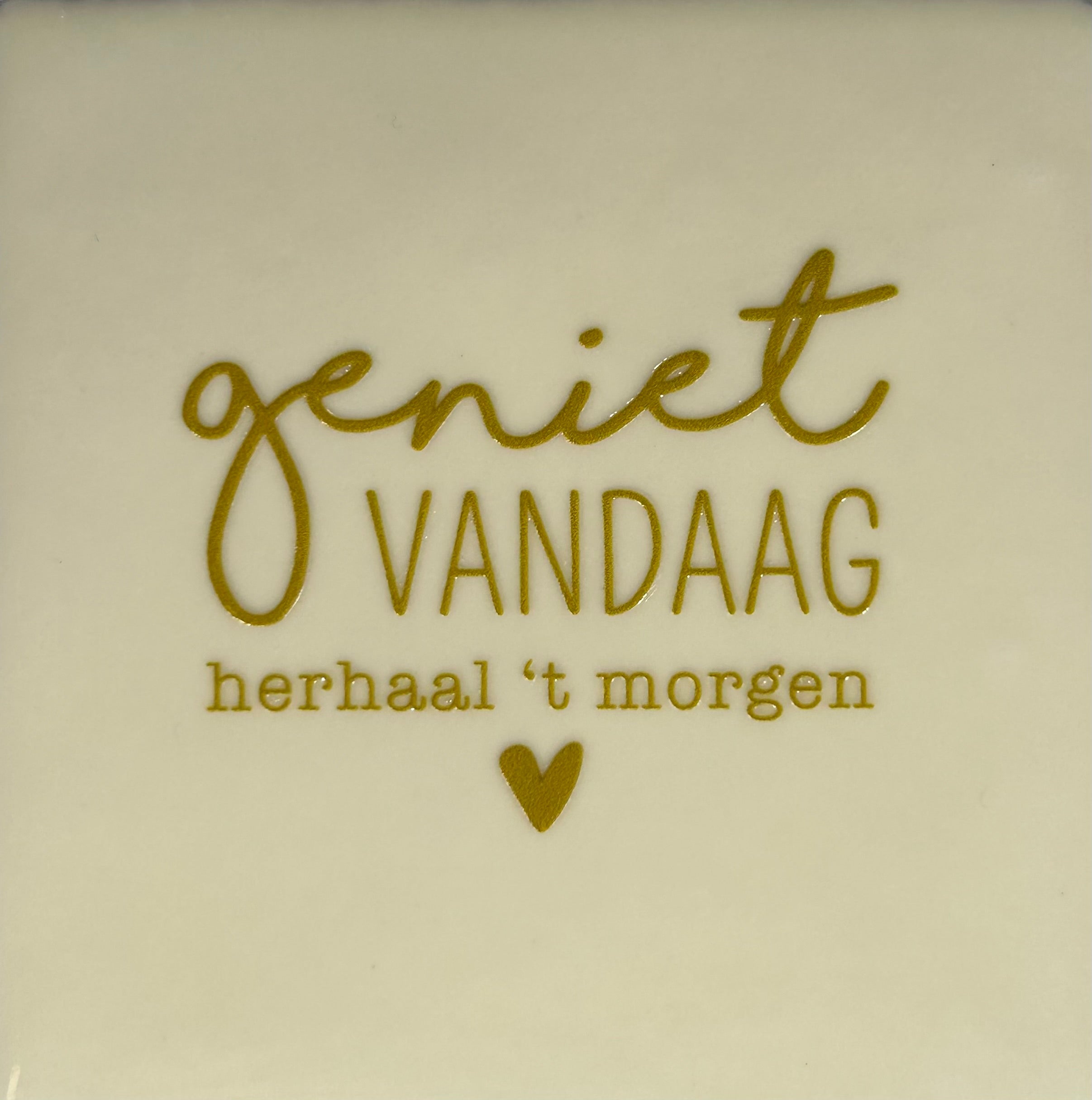 Yett Quote tegeltjes ivm wensen & vibes / diverse varianten - Oosterlinck