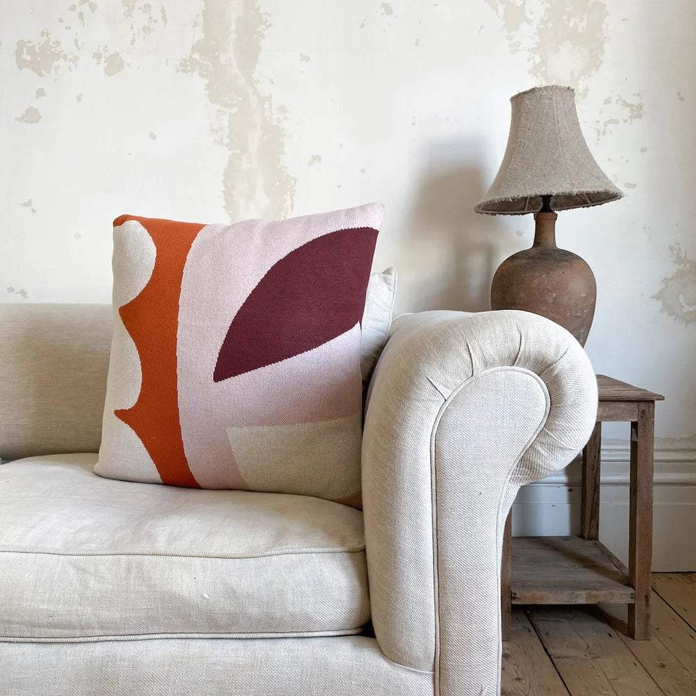 Sophie Home Kussen Orbi orange - Oosterlinck