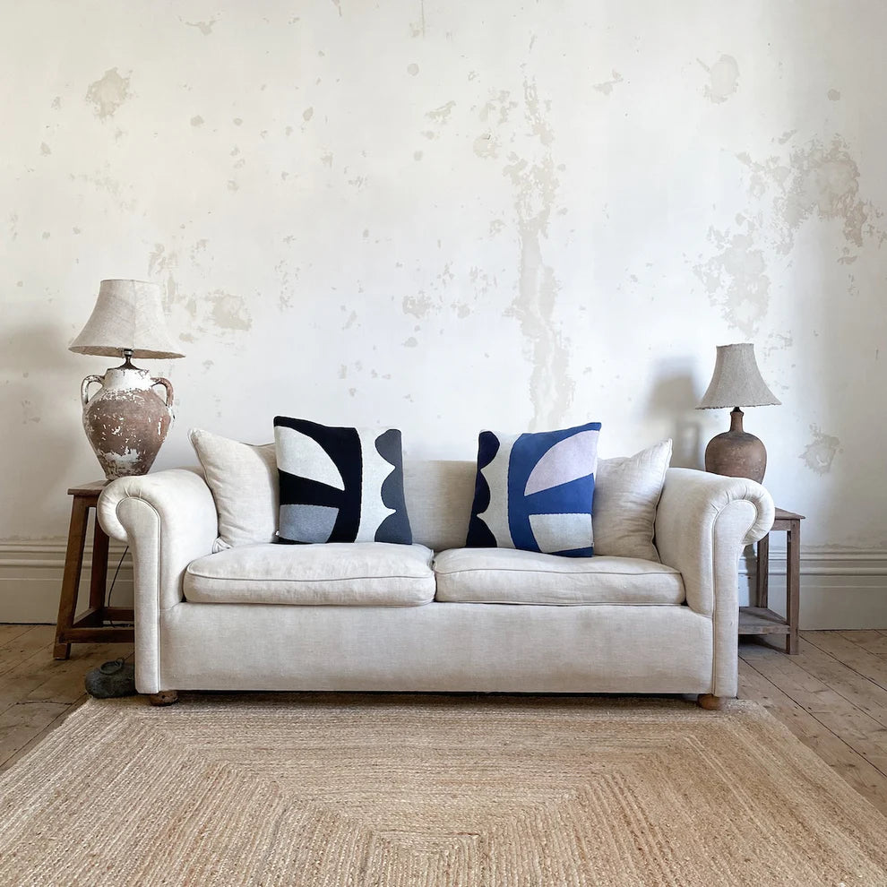 Sophie Home Kussen Orbi cobalt - Oosterlinck