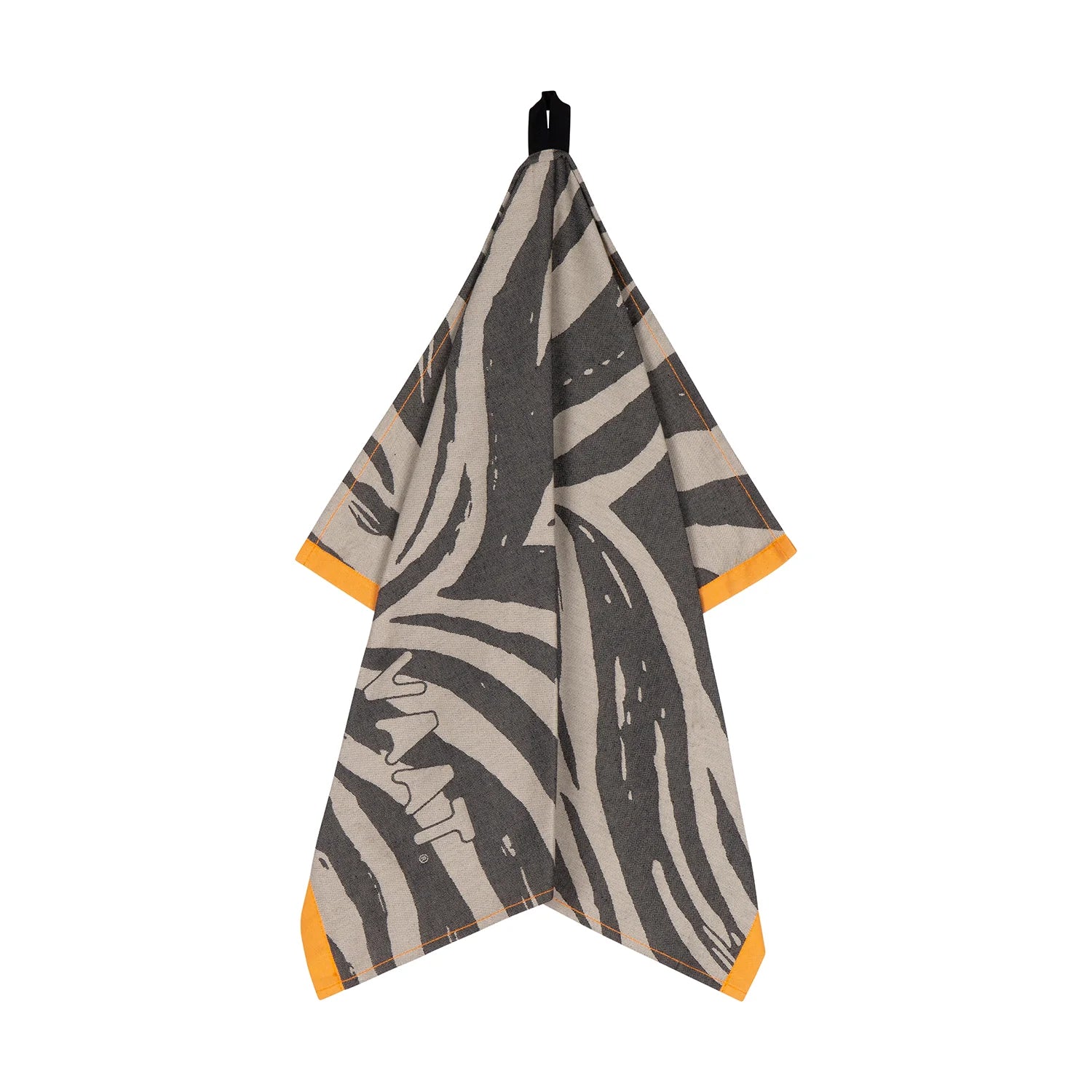 VAAT Handdoeken giftset I Love Zebra zwart