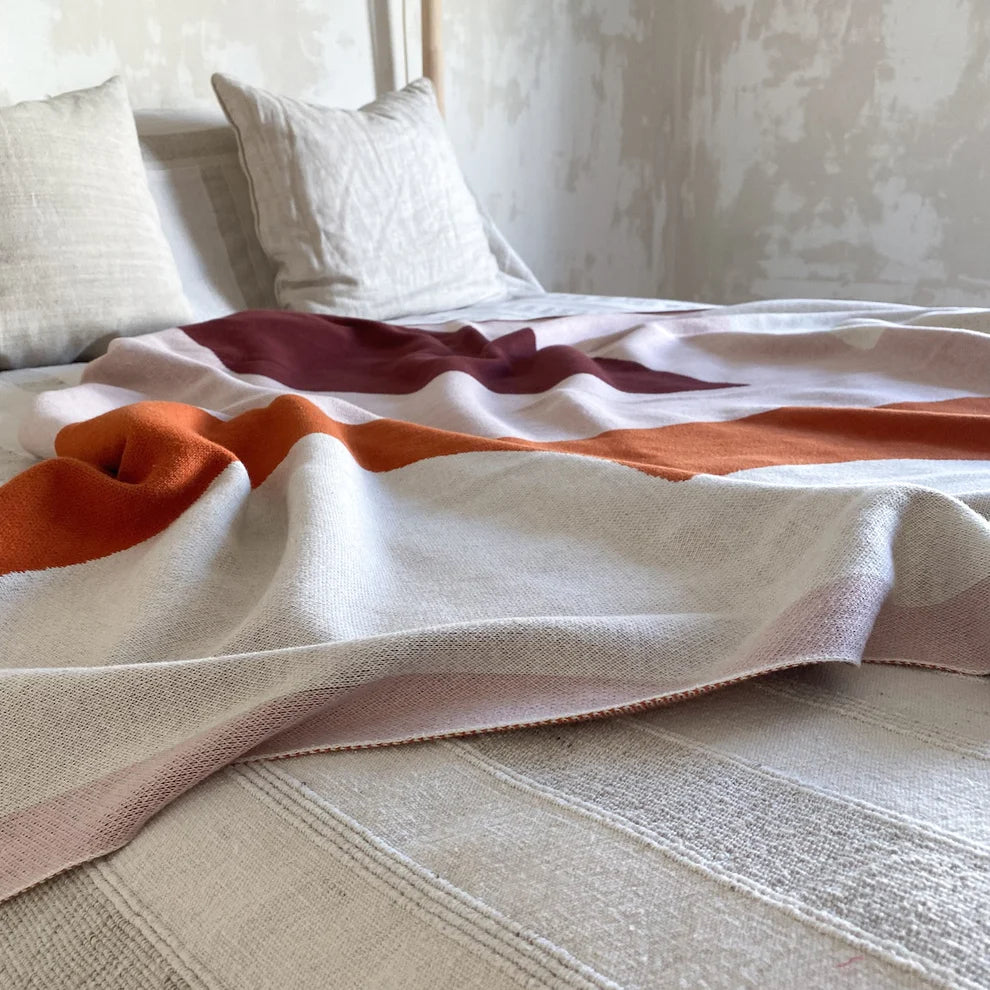 Sophie Home Throw Orbi orange - Oosterlinck