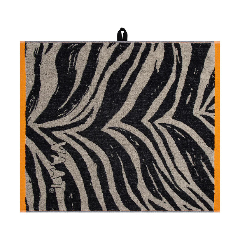 VAAT Handdoeken giftset I Love Zebra zwart
