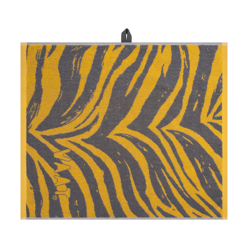 VAAT Handdoeken giftset I Love Zebra geel