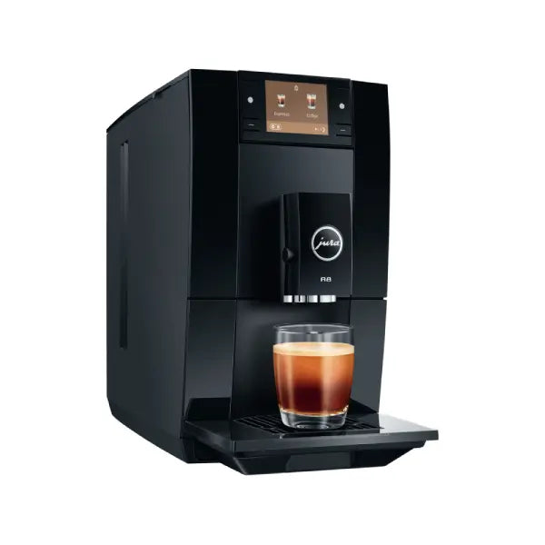 Jura A8 piano black volautomatische koffiemachine