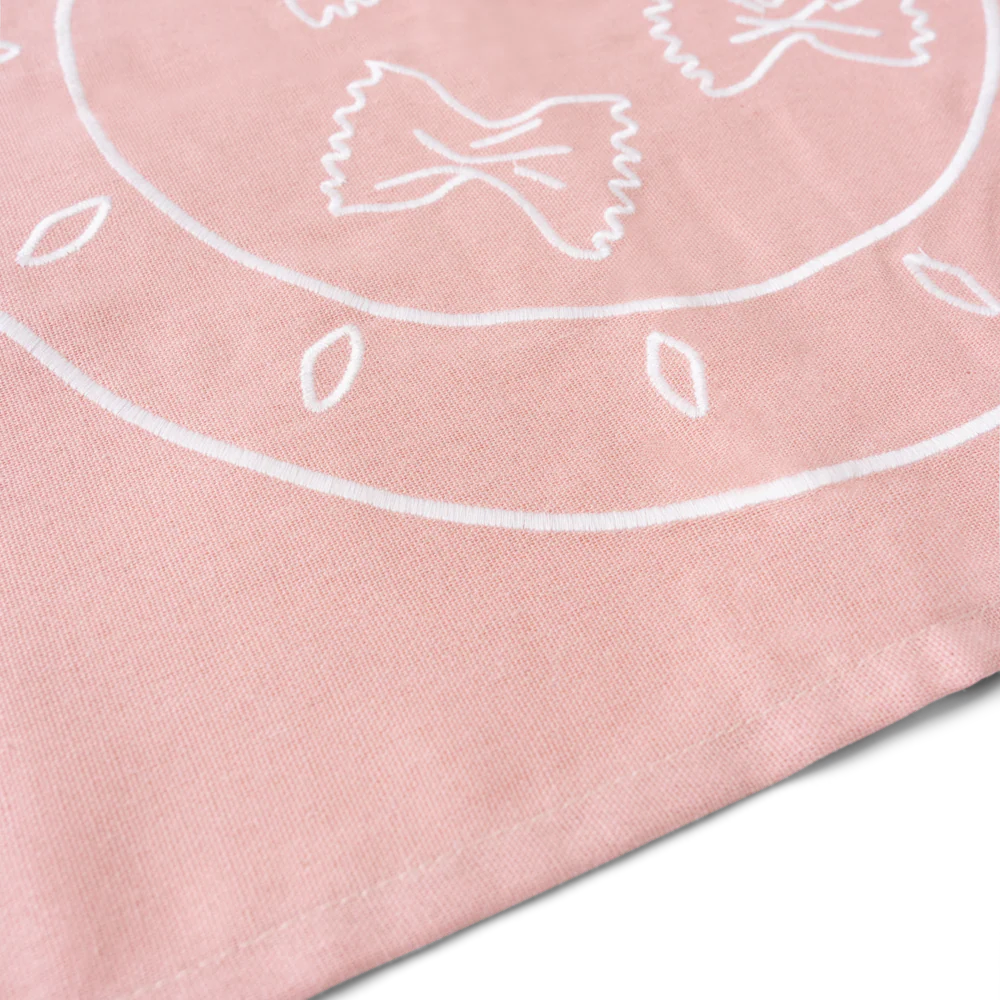 Kulu Club Linnen placemats Pasta is my love language / set van 2