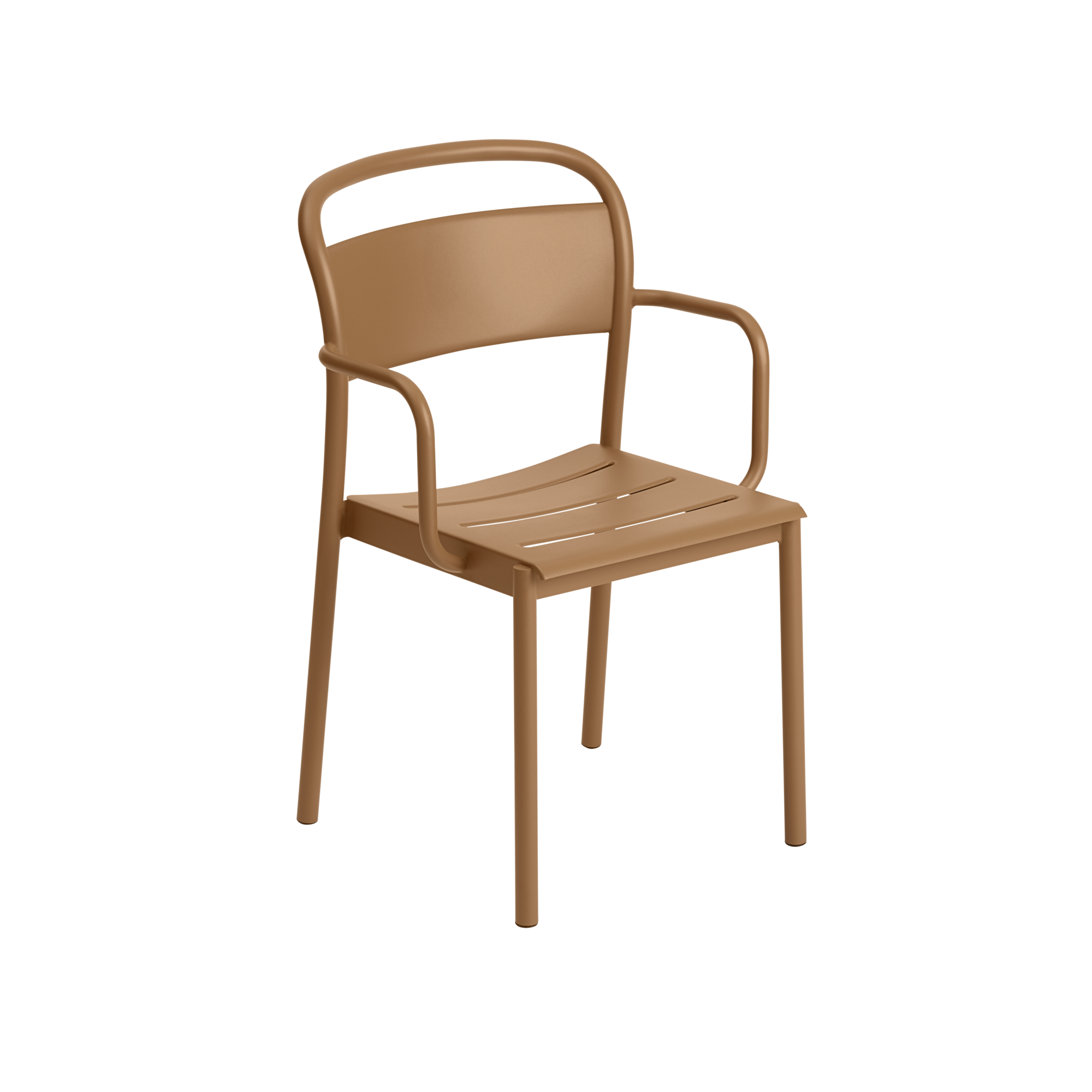 Muuto Linear Steel armstoel burnt orange / -50%