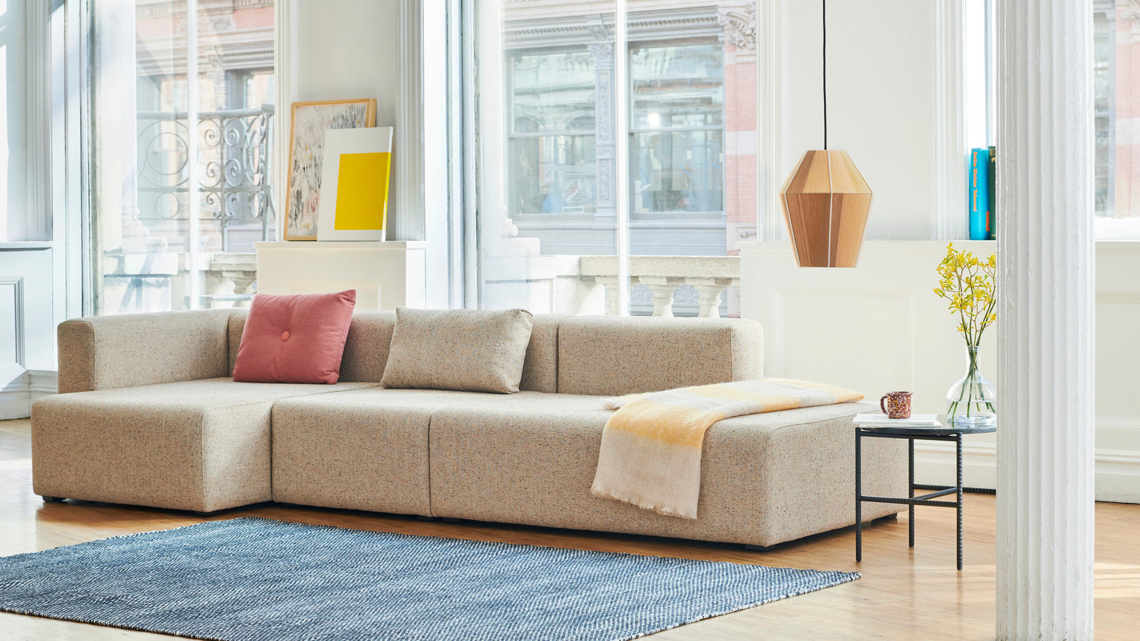 Hay - Mags sofa arm hoog - 3-zit combo 4 - Oosterlinck