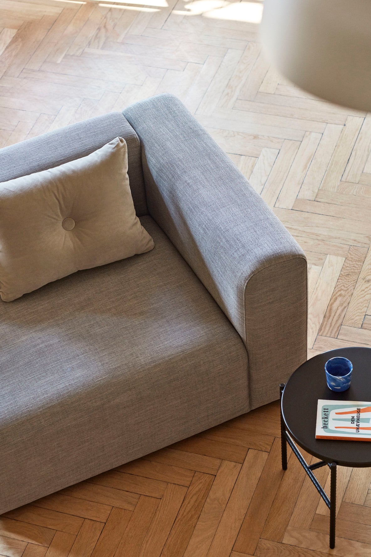Hay - Mags sofa 2,5-zit combinatie 1 - Hallingdal 116 grijs - Oosterlinck