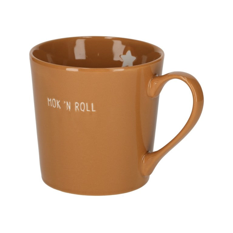 Jens Living Shiny mug "Mok'n roll"