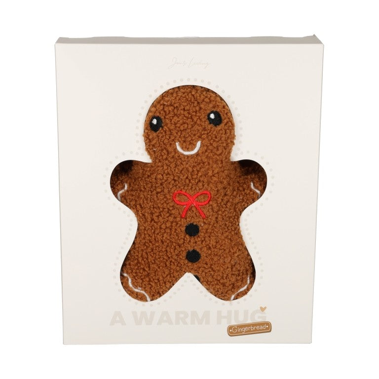 Gingerbread Pittenkussen van Jens Living, comfortabel kussen met warme, gezellige textuur voor in huis.
