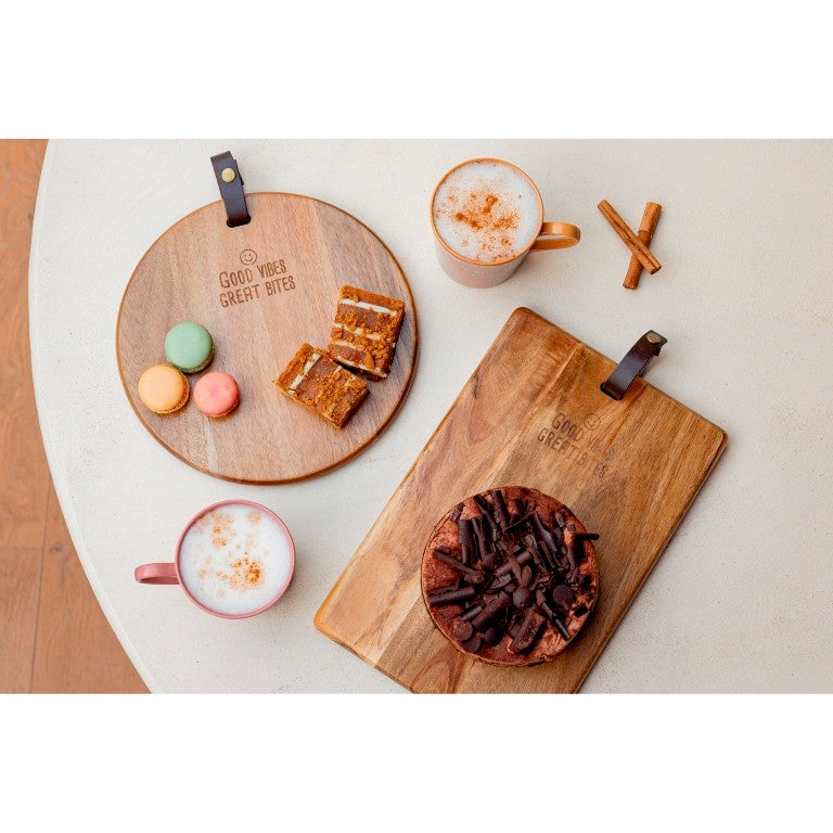 Jens Living Serveerplank Good vibes great bites - Oosterlinck Home