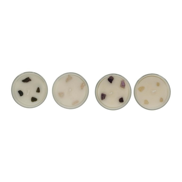 Jens Living Geurkaarsen edelstenen Set van 4
