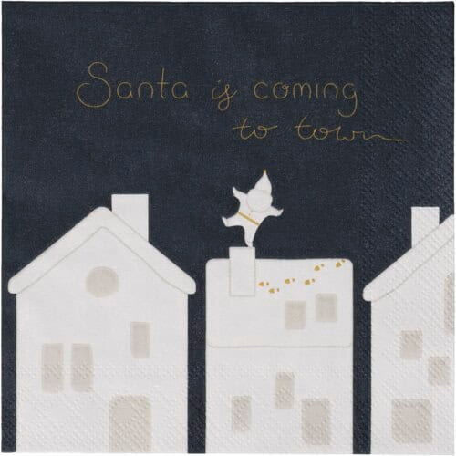 Rader Servetten Santa is coming to Town