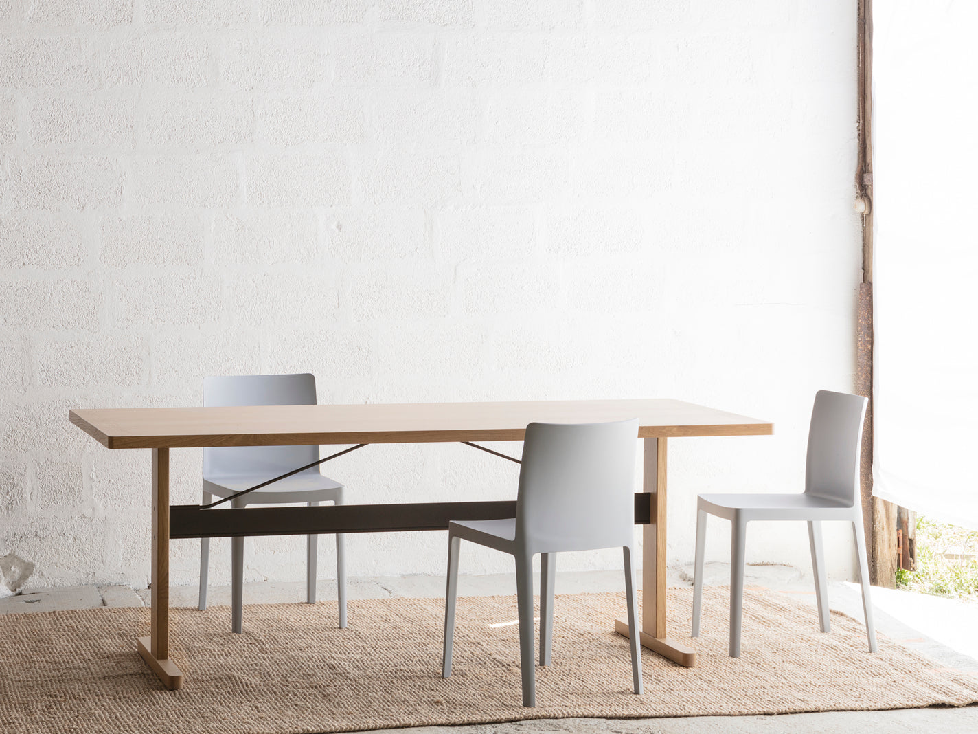 Hay Passerelle Table Oak - Oosterlinck
