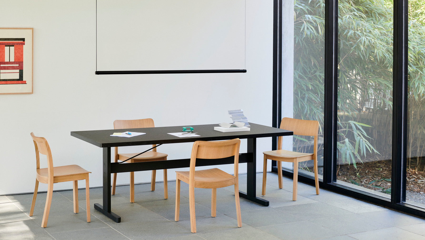 Hay Passerelle Table Black - Oosterlinck