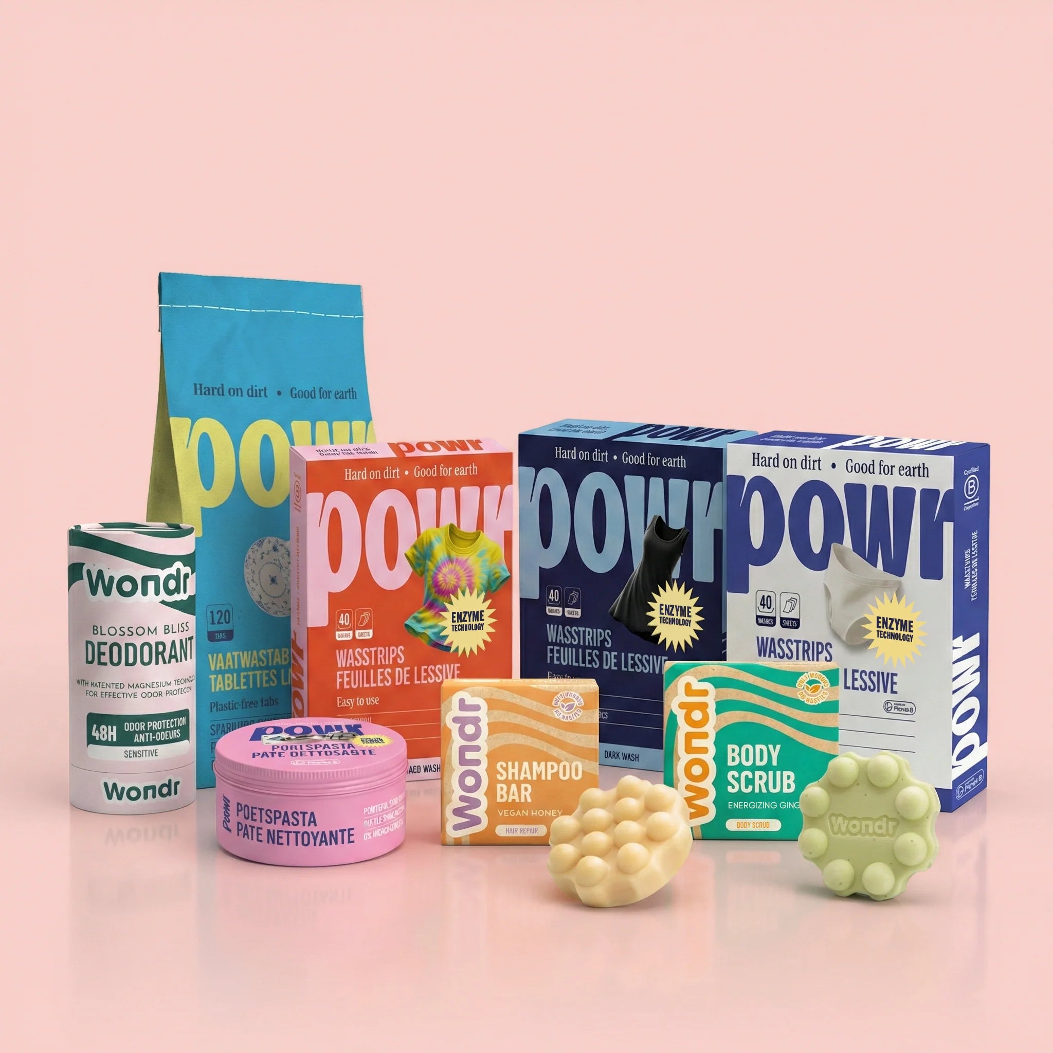 POWR Wasstrips met enzymen