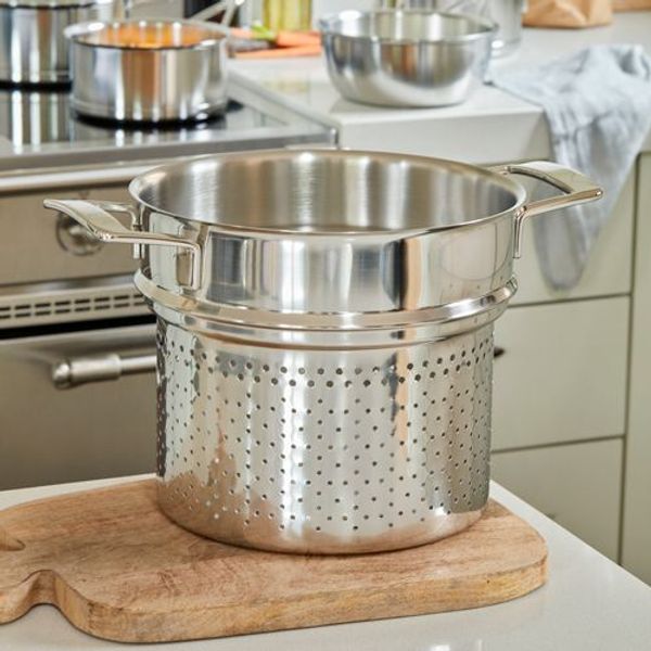 Demeyere Silver soeppot 24cm/8L + gratis pastainzet