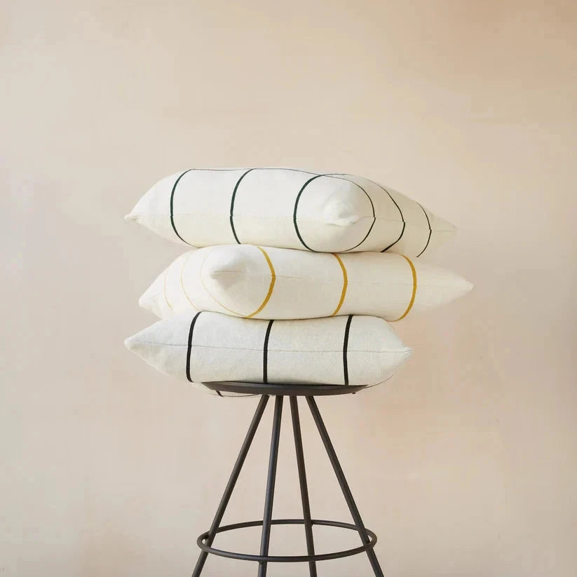 Sophie Home Kussen Grid Citrus (cover + vulling) - Oosterlinck