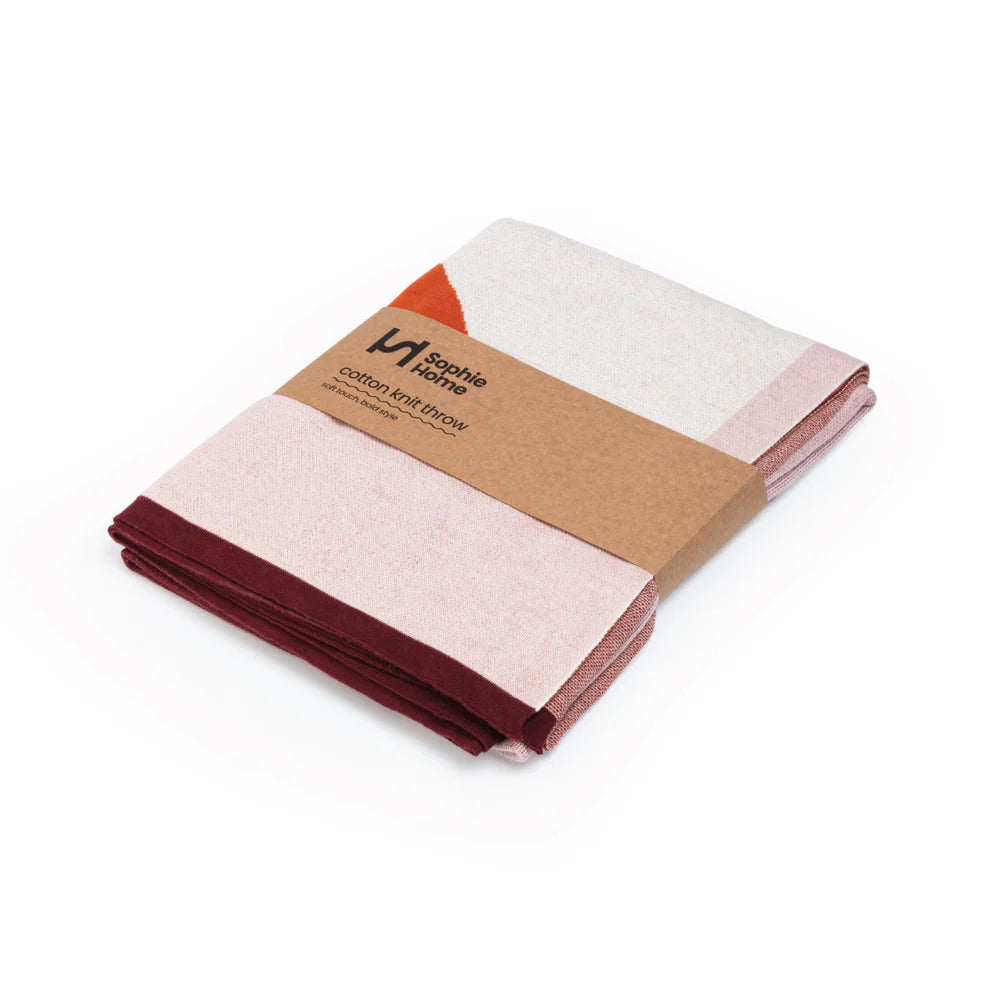 Sophie Home Throw Orbi orange - Oosterlinck